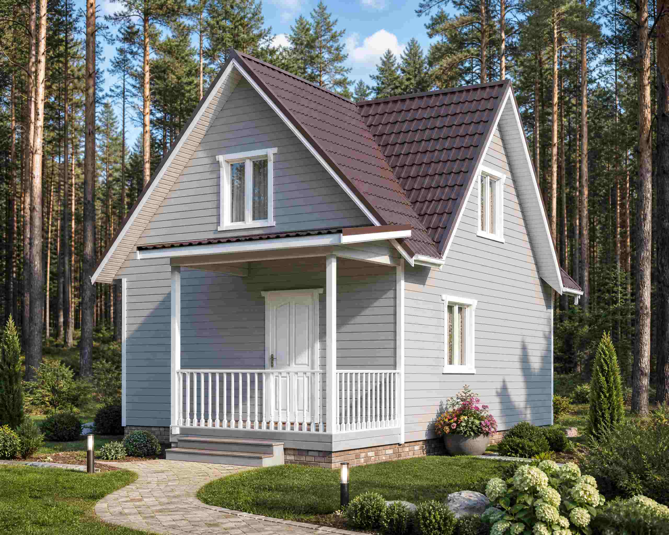 Каркасный дом 6х9